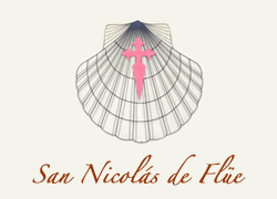 Albergue San Nicolás de Flüe - Logo concha